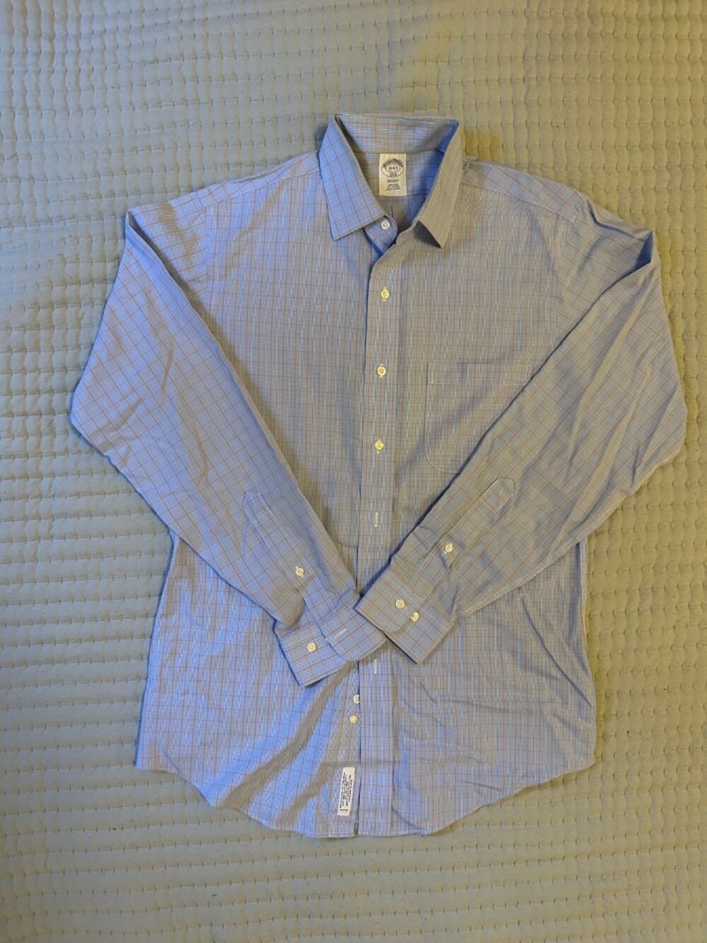 Brooks Brothers 1818 Regent Non Iron Check Shirt 15